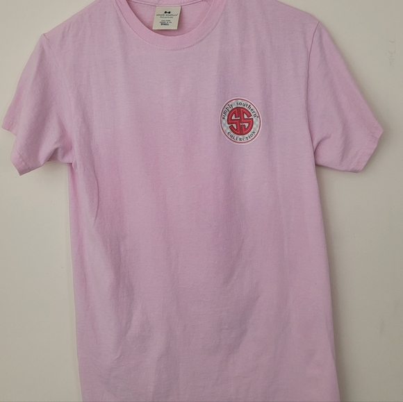 Simply Southern Small Pink Tee - Picture 2 of 5